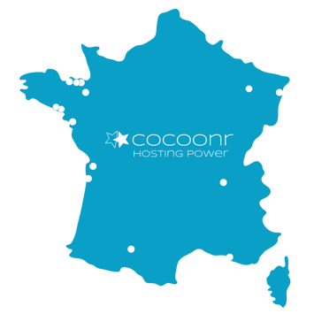 Carte de france cocoonr agence